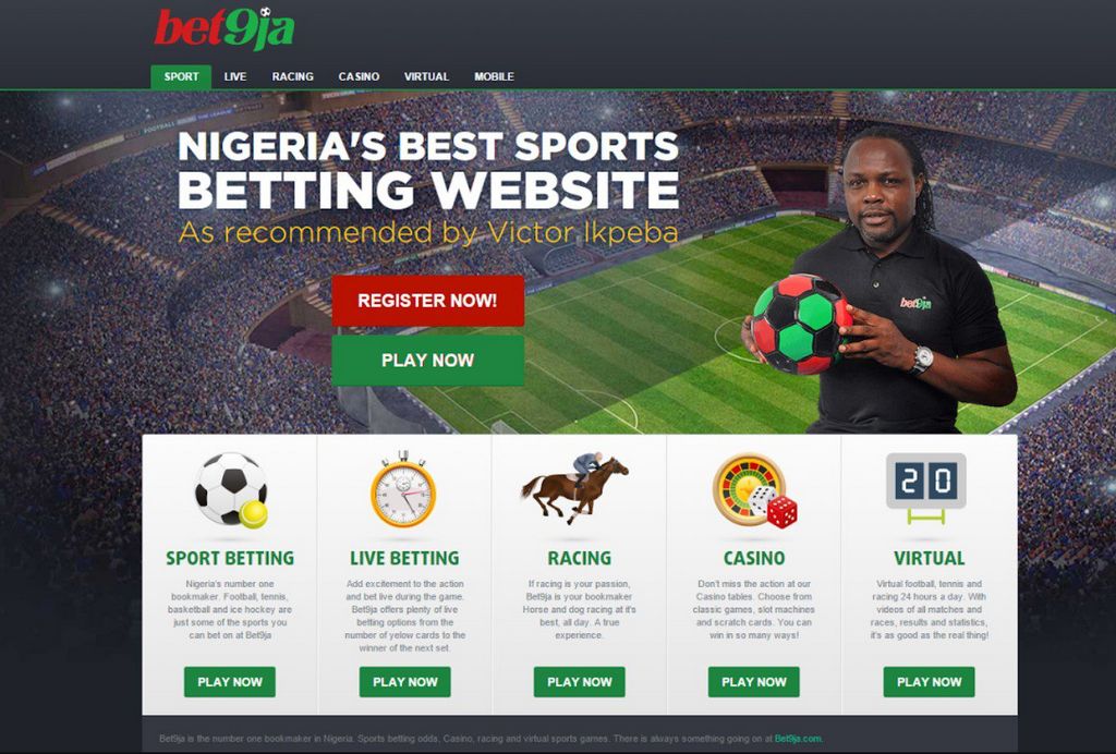 Bet9ja Nigeria Sporting Activity Betting